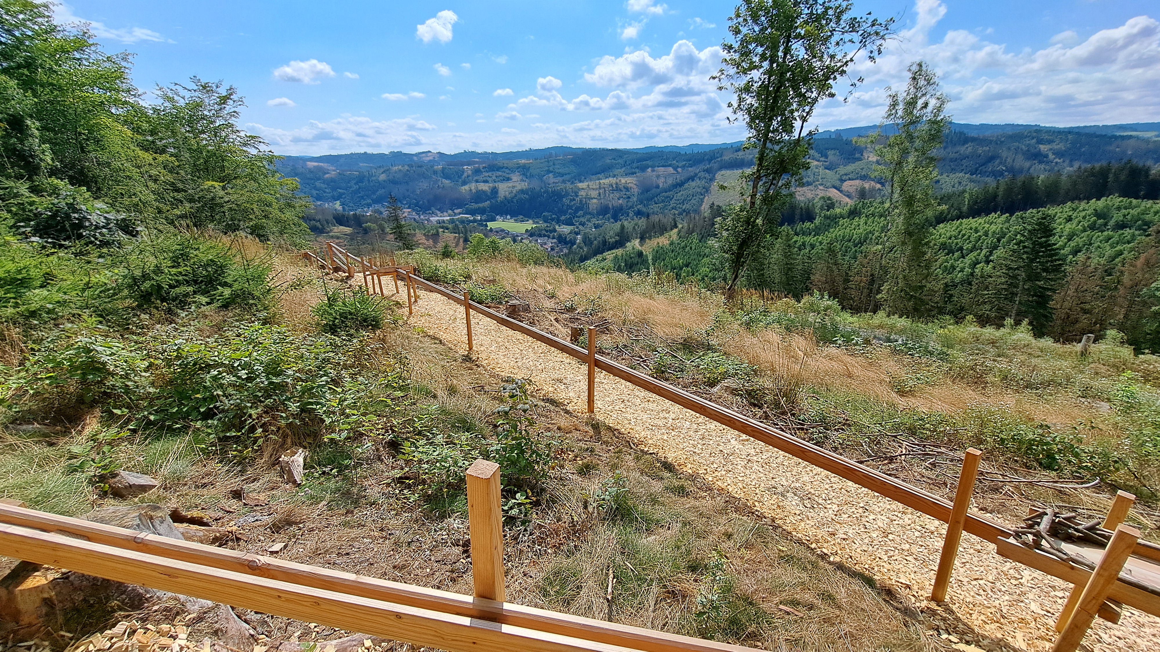 wald-aktiv-pfad leitschtal kugelbahn mit aussicht